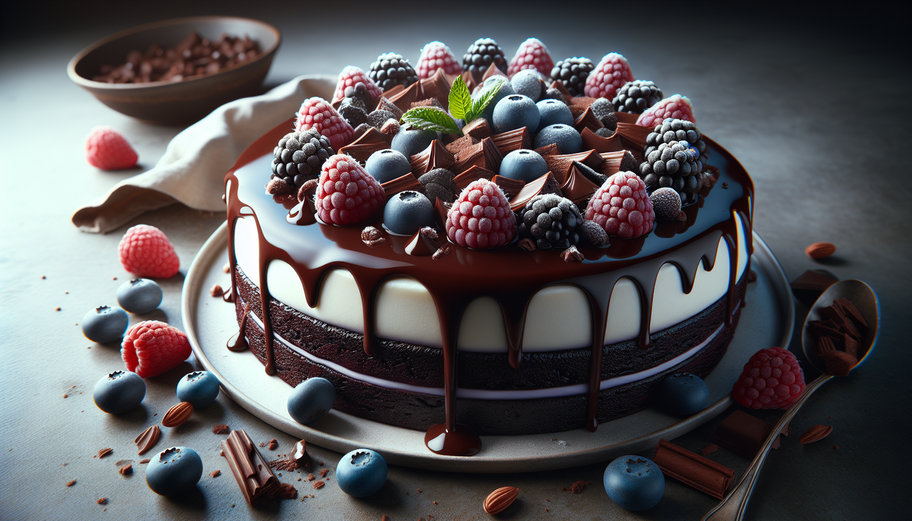 torta yogurt al cioccolato